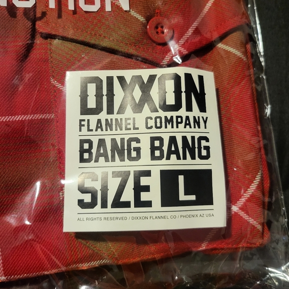 DIXXON Limited Edition Bang Bang Flannel - Picture 3 of 5